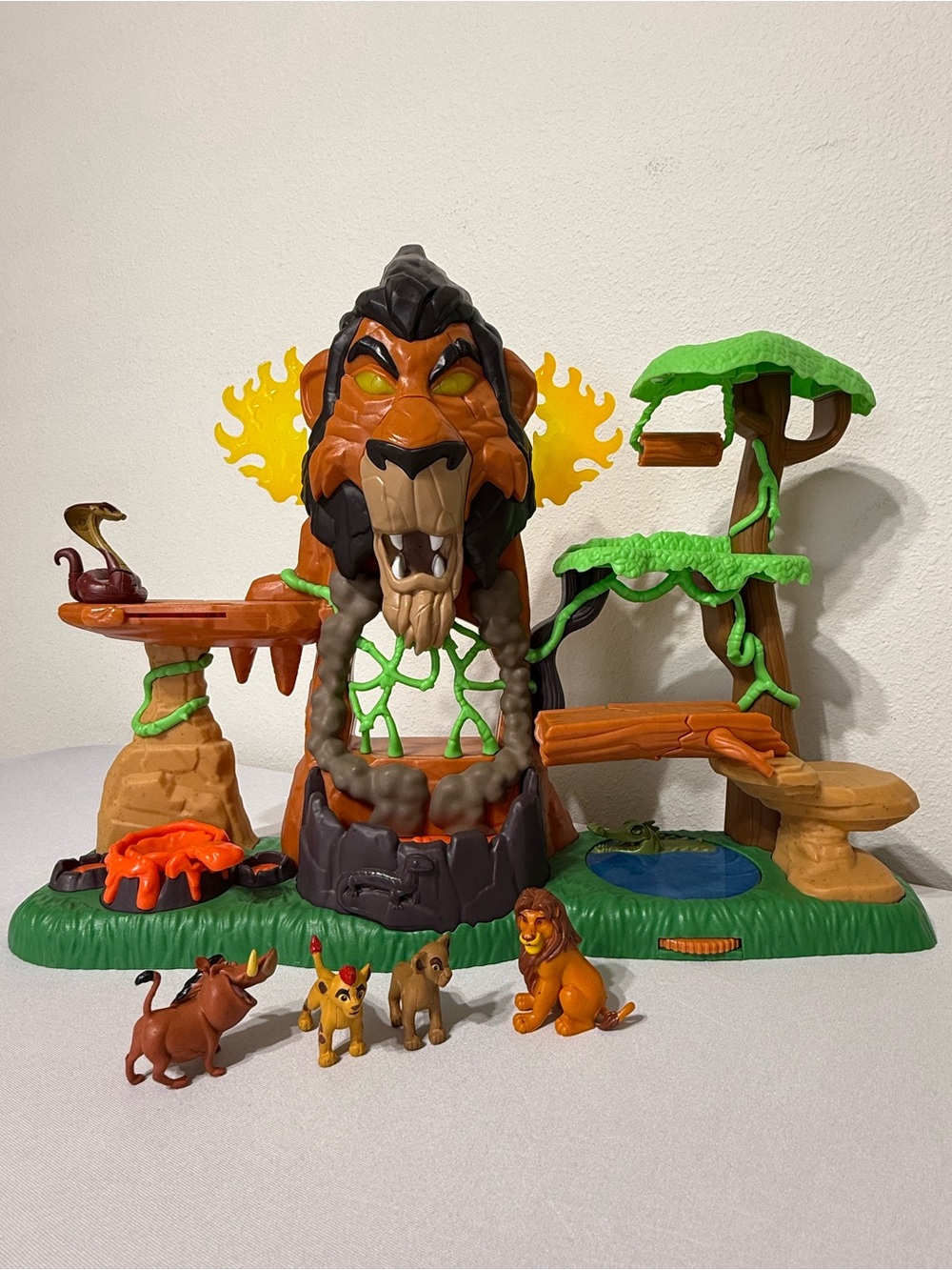 The Lion King Lion Guard Rise Of Scar Play Set 2017, Disney Jr. Rare Retired HTF